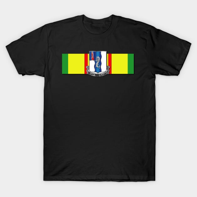 Ribbon - Vietnam - VCM -  50th Infantry (Mechanized) T-Shirt by twix123844